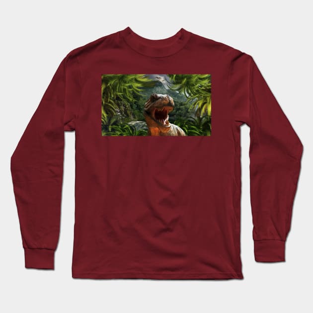 Dinasour Long Sleeve T-Shirt by Empresa International